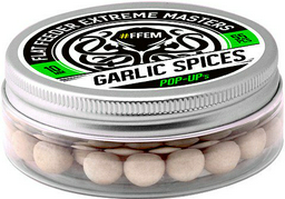 Бойлы FFEM Pop-Up Garlic Spices 10mm 55шт белые