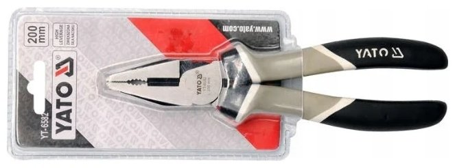 YATO плоскогубцы YT-6582 Плоскогубцы YATO/Артикул YT-6582 200 мм купить,NaN