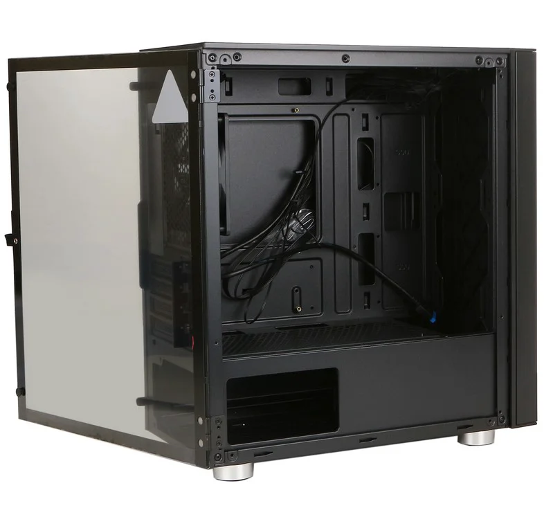 Корпус PCCooler LM300 ARGB BK C3-A300BKN1-GL Black купить,NaN