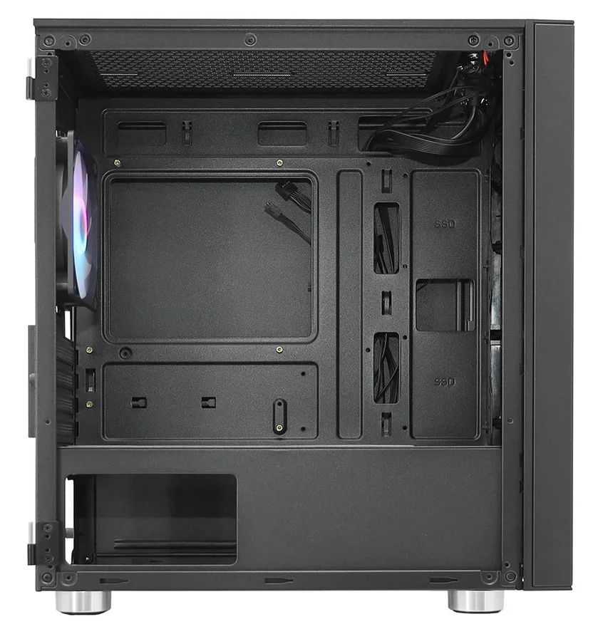 Корпус PCCooler LM300 ARGB BK C3-A300BKN1-GL Black купить,NaN