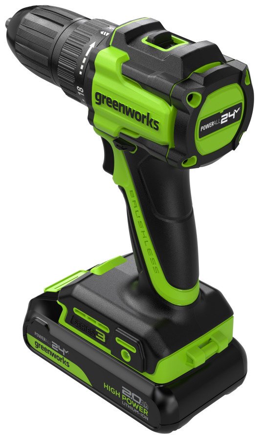 Дрель-шуруповерт Greenworks 3708307CUA купить,NaN