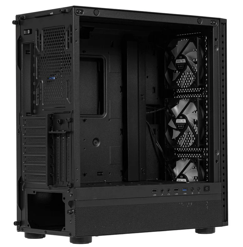 Корпус PCCooler ME200 MESH BK C3-A520BKP3-GL Black купить,33990