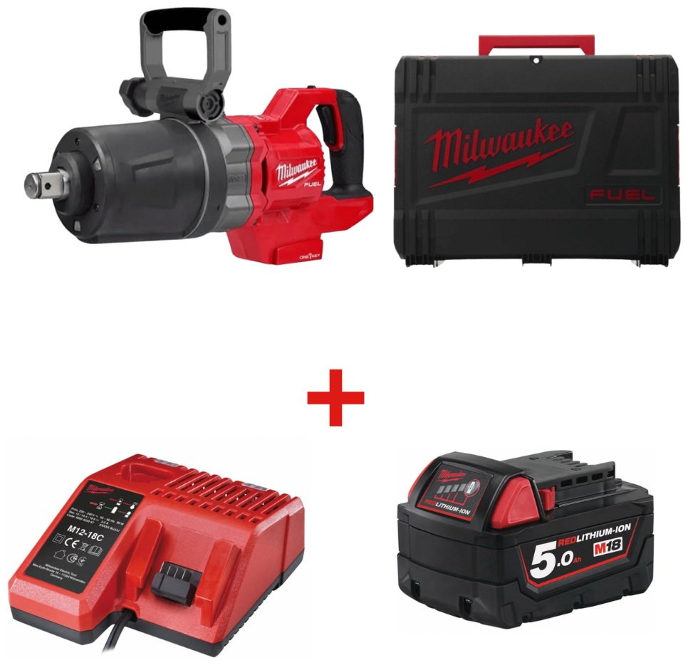 Milwaukee гайковерт M18 ONEFHIWF1DS-0C FUEL (4933472071) + M18 B5 (4932430483) + М12-18С (4932352959) 18 В купить,NaN