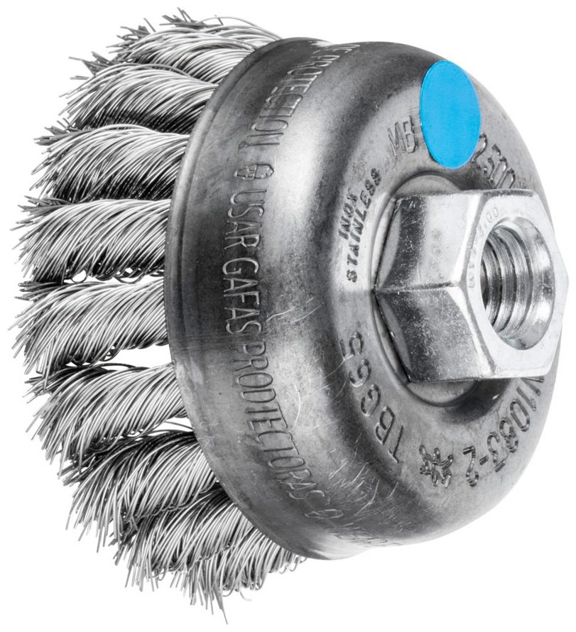 Pferd шлифовальная щетка TBG 65/M14 INOX 0.35 65 мм, 1 шт купить,NaN