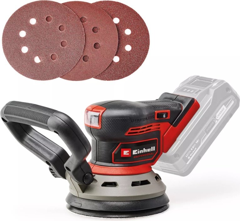 Шлифмашина эксцентриковая EINHELL TP-RS 18/32 Li BL - Solo купить,NaN