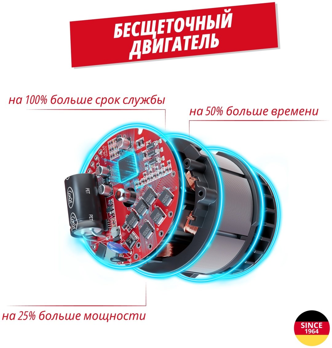 Комбо: Аккум. Шуруповерт TE-CD 18/40 Li BL + Зарядное устройство + 1 аккум. 18V 2,5Ah PXC Einhell (451399797) купить,NaN