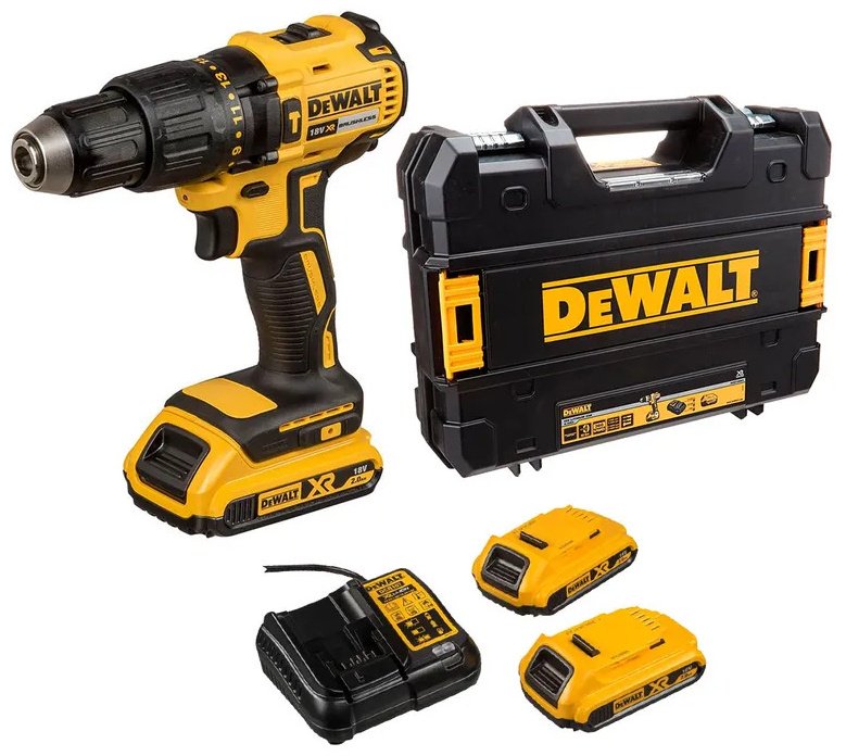 Дрель-шуруповерт DeWALT DCD778D2T+DT70536T купить,NaN