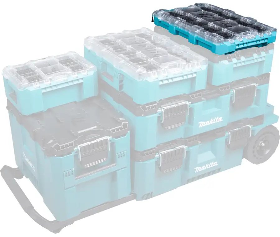 Makita ящик с органайзером P-91051 (59.6х38.7х8.5 см) купить,NaN