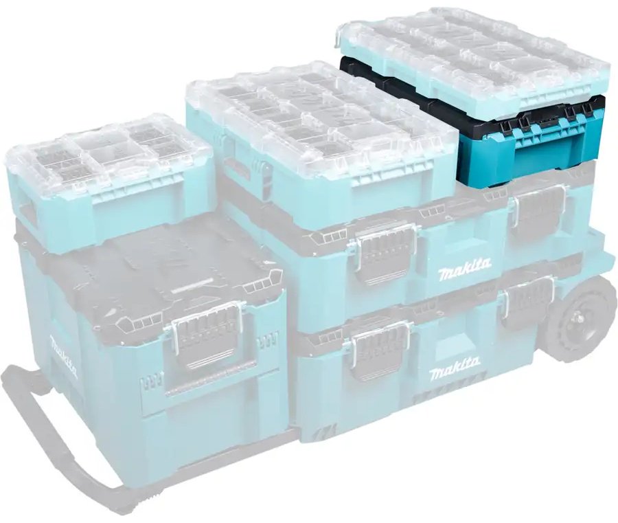 Makita ящик с органайзером P-91039 (56.2х38.7х16.1 см) купить,NaN