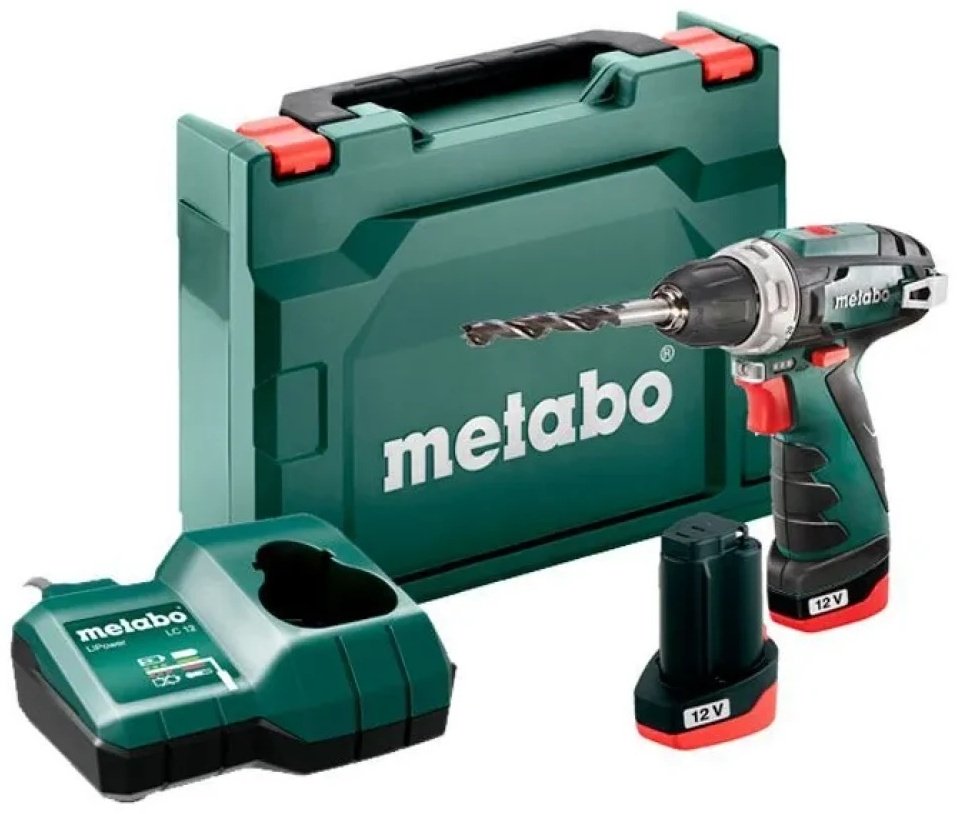 Metabo дрель-шуруповерт PowerMaxx BS Basic 600984500 купить,NaN