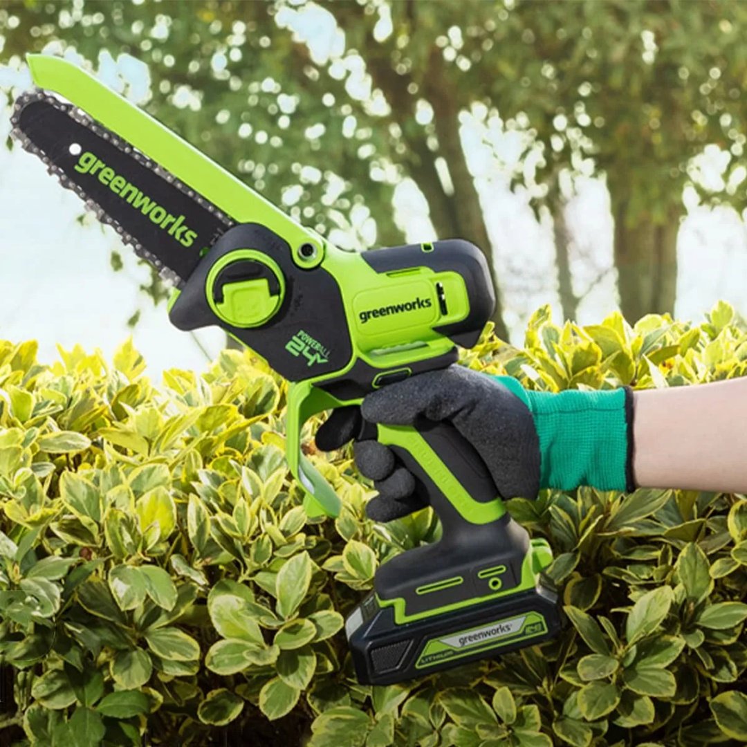 Аккумуляторная цепная пила Greenworks GD24CSMNX (2008707UA) купить,NaN