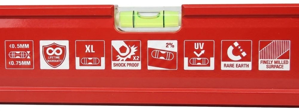 SPITZ уровень коробчатый DLS11000RRM3 100 см купить,NaN