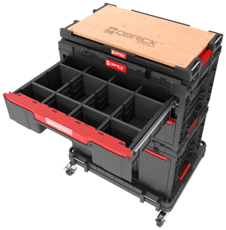 Patrol ящик-тележка QS ONE Workshop Drawers SET 6 (58х32.5х88 см) купить,NaN