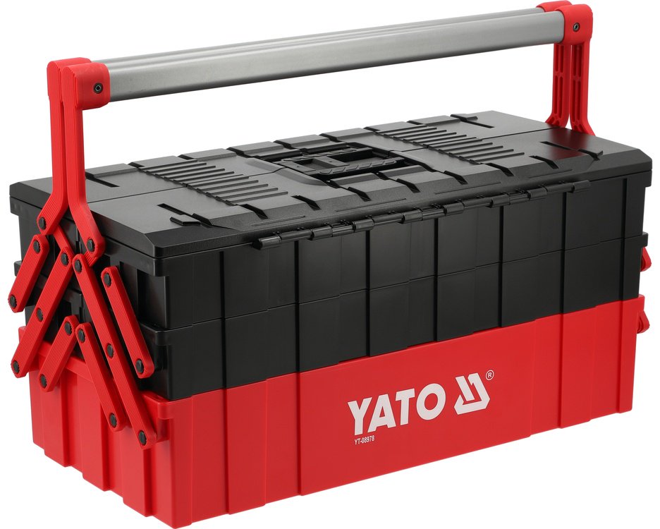 YATO ящик с органайзером YT-08978 (46х20.8х26.5 см) купить,NaN