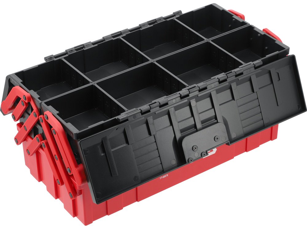 YATO ящик с органайзером YT-08978 (46х20.8х26.5 см) купить,NaN