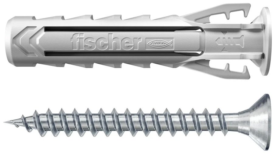 FISCHER дюбель для бетона, распорный 6х30 мм, 50 шт купить,NaN
