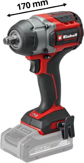 Комбо: Аккум. Гайковерт TP-CW 18/750-C Li BL + Зарядное устройство + 1 аккум. 18V 4,0Ah PXC Einhell (451006542) купить,NaN