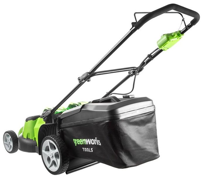 Газонокосилка колесная аккумуляторная Greenworks G40LM49DBK4 / 2500207VB купить,NaN