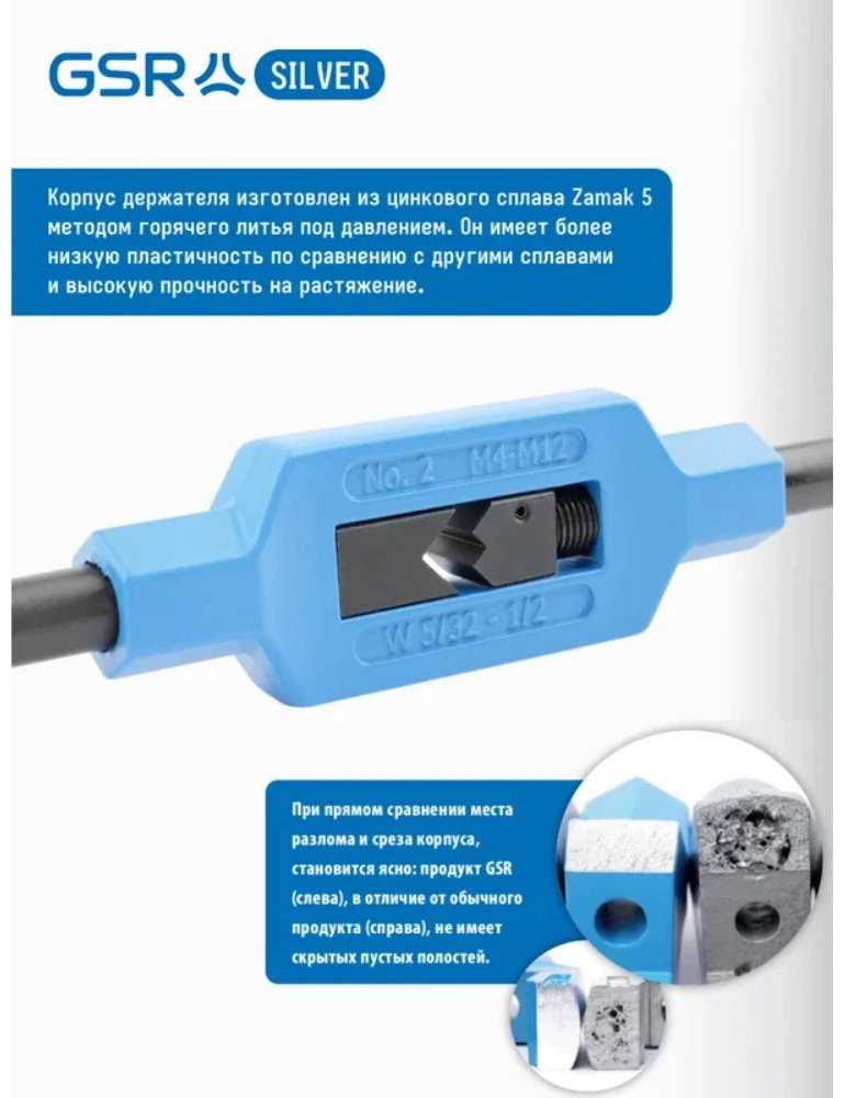 GSR вороток стандартный 8800030 Nr 1, M1-M10 купить,NaN