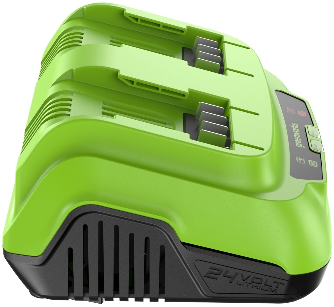Зарядное устройство Greenworks G24X2C8 2958807 1 шт купить,NaN