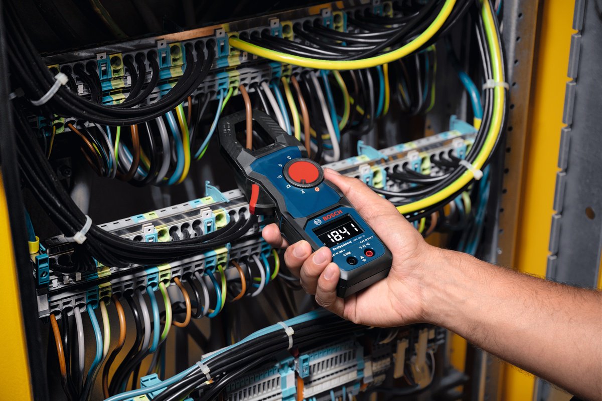 Токоизмерительные клещи Bosch Professional GMC 600-15, 0601077600 купить,NaN