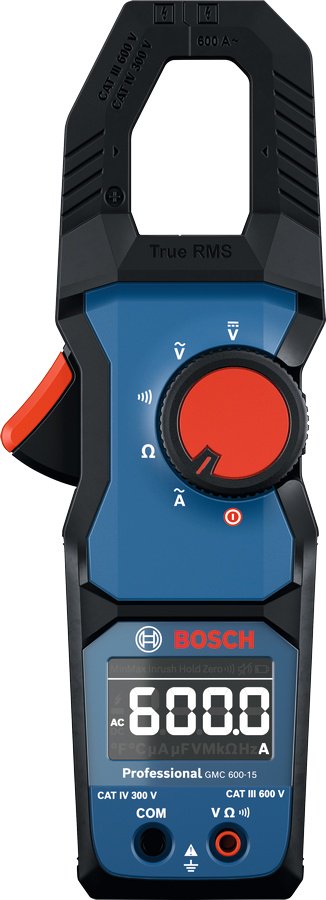 Токоизмерительные клещи Bosch Professional GMC 600-15, 0601077600 купить,NaN