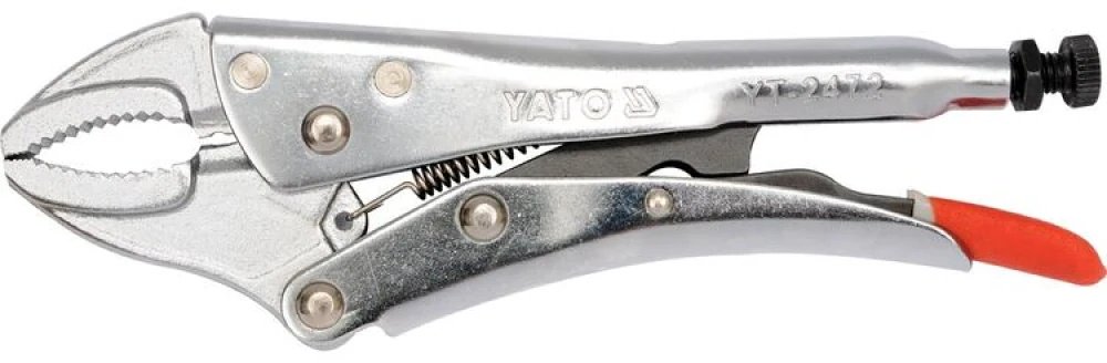 Клещи зажимные YATO YT-2472, 180 мм купить,NaN