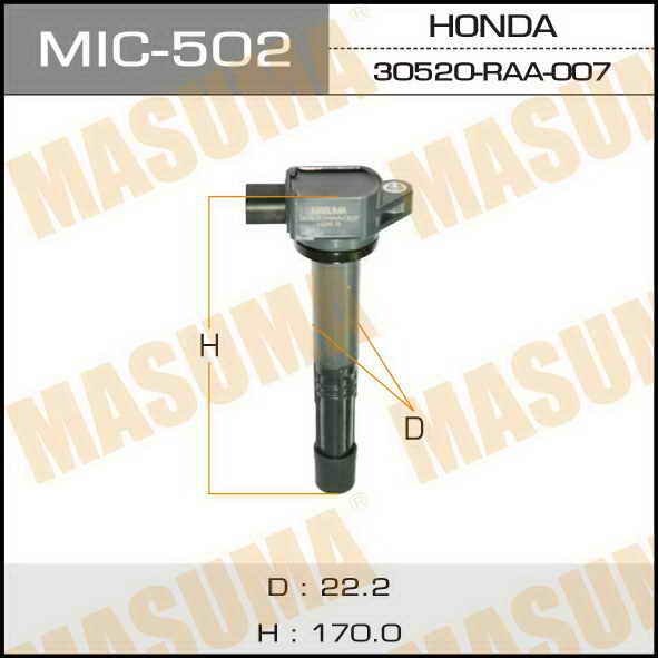 Катушка зажигания MASUMA MIC-502 купить,NaN