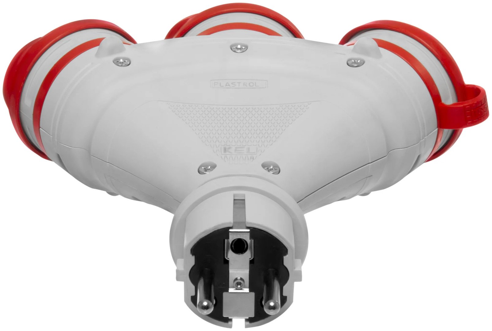 Розетка Kel W-01151, серый, красный купить,NaN