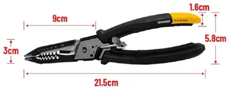 Плоскогубцы Toughbuilt TB-H3-60-M200, 215 мм купить,NaN