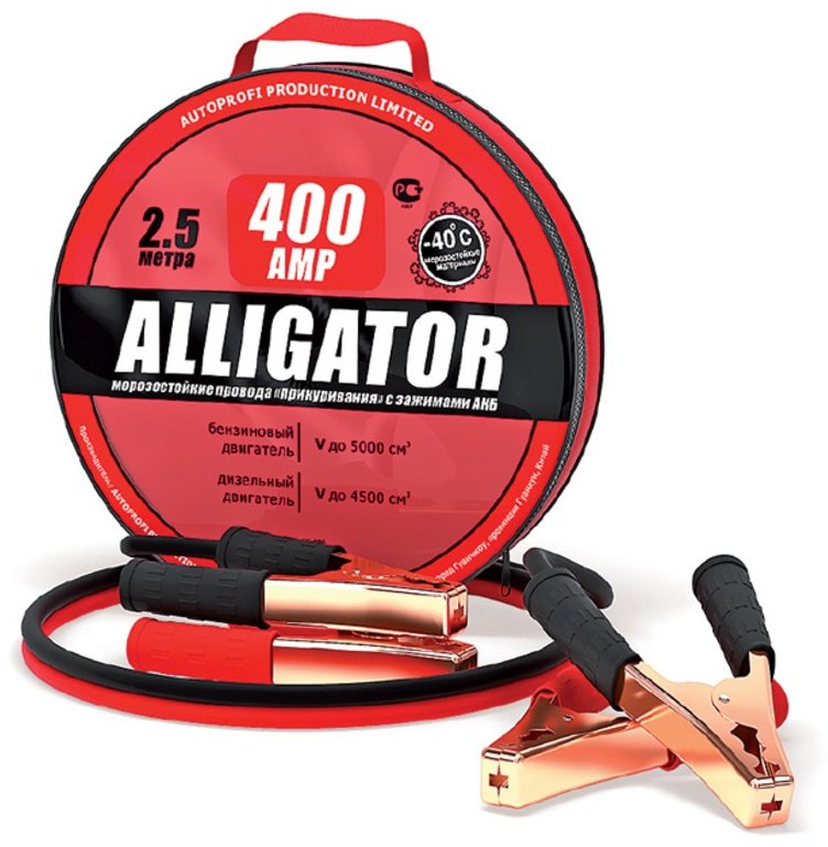 ALLIGATOR пусковые провода BC-400 400 А купить,NaN