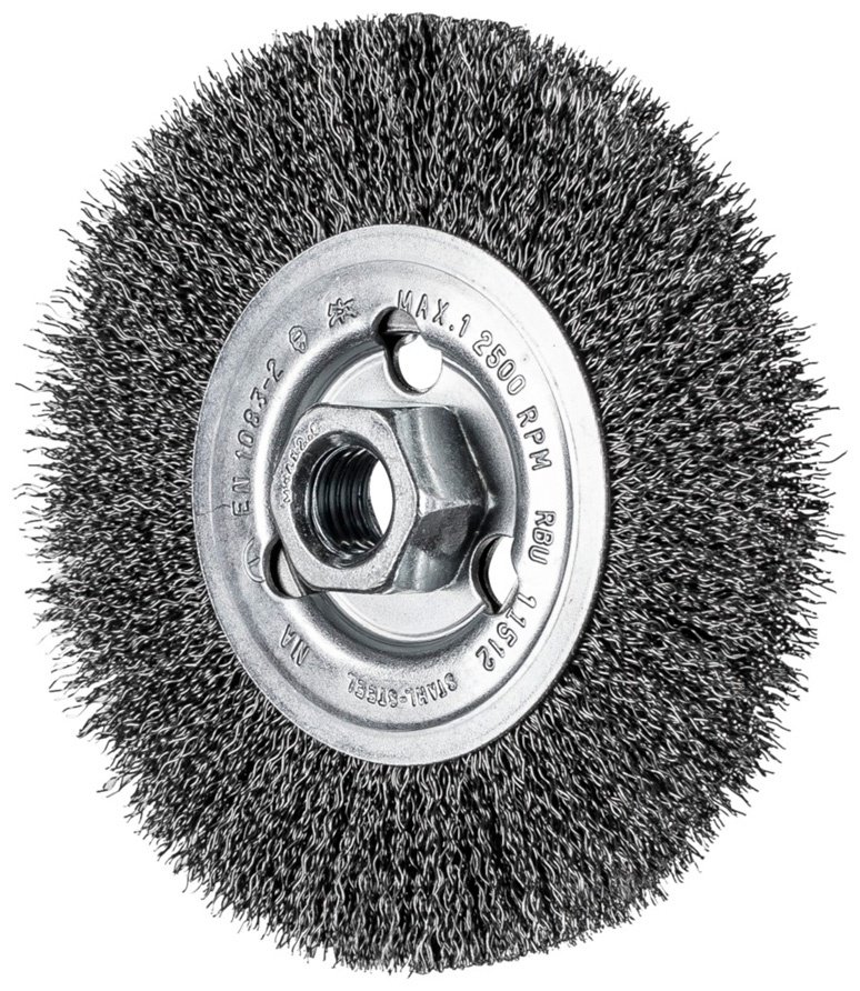Pferd шлифовальная щетка RBU 11512/M14 ST 0,30 SG 115 мм, 1 шт купить,NaN
