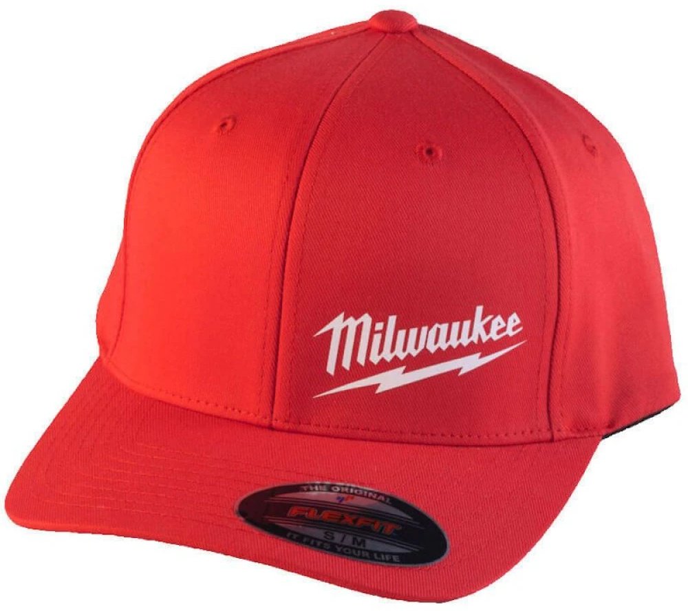 Бейсболка Milwaukee размер 55, 61, красный купить,NaN