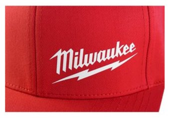 Бейсболка Milwaukee размер 50, 52, красный купить,NaN