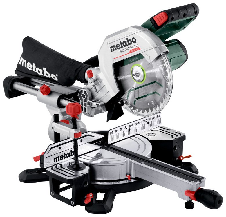 Пила торцовочная Metabo KGS 18 LTX BL 216 (614216850) купить,NaN