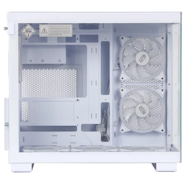 Корпус PCCooler C3 T500 ARGB WH C3-T500WHD6-GL White