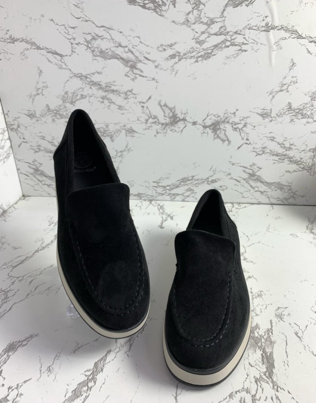 Лоферы Fashion chic серебристый, черный