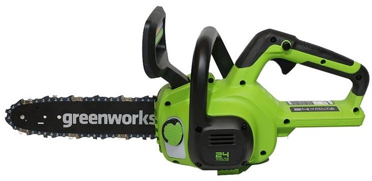 Аккумуляторная цепная пила Greenworks G24CS25K2 (2007707UA) купить,NaN