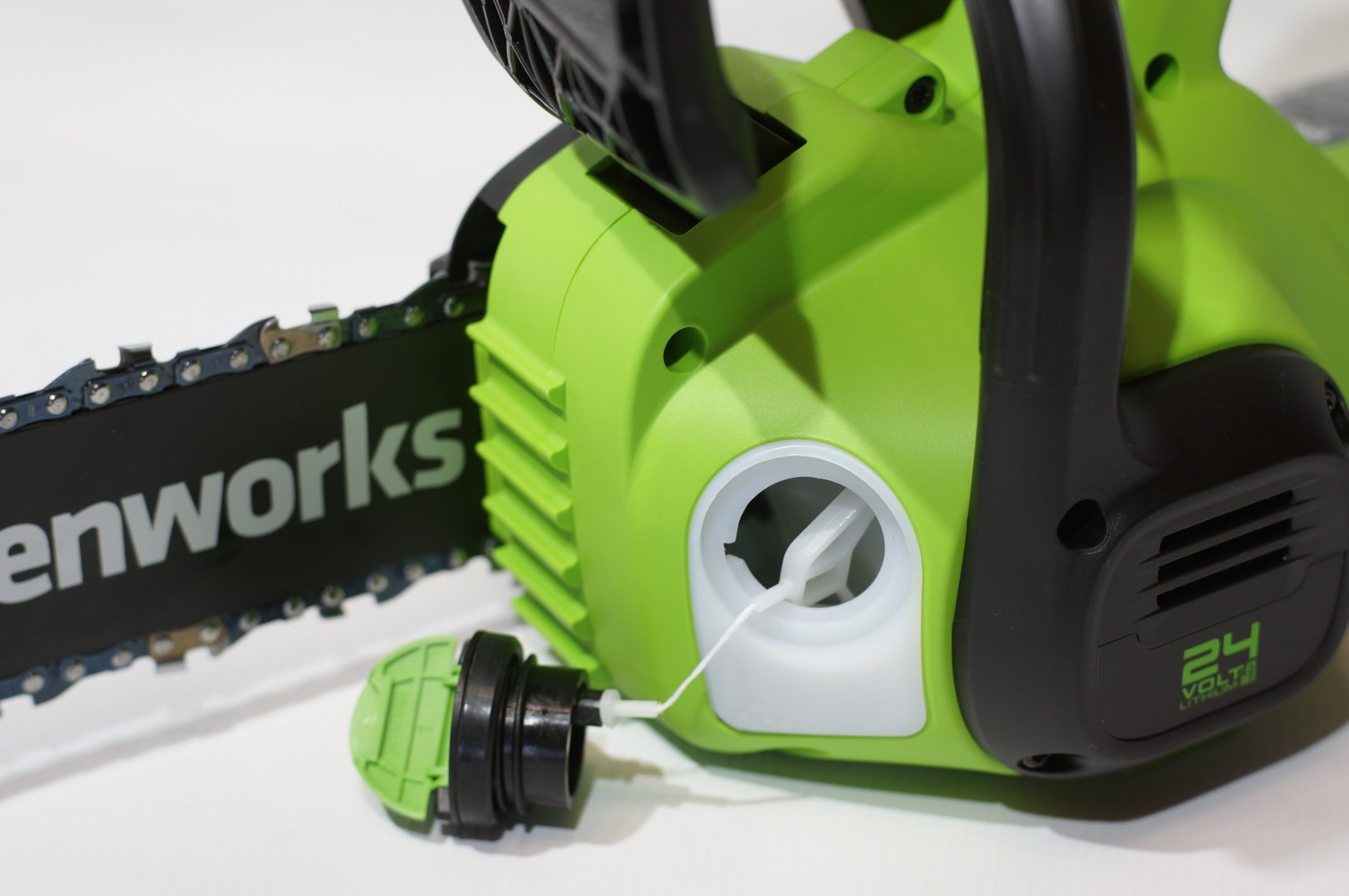 Аккумуляторная цепная пила Greenworks G24CS25K2 (2007707UA) купить,NaN