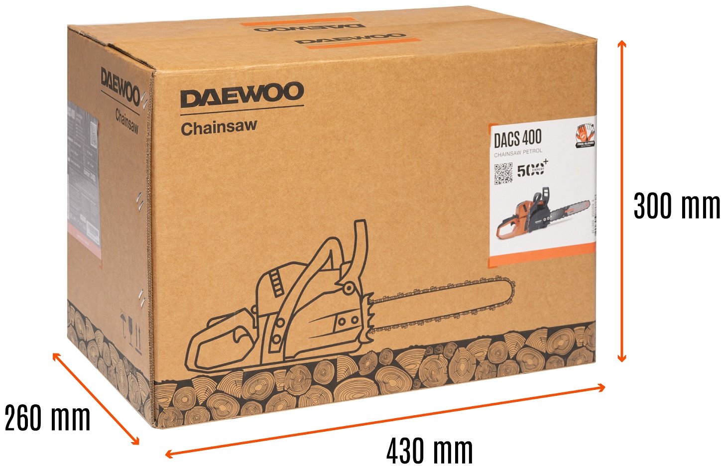 Бензопила Daewoo DACS 400 купить,NaN