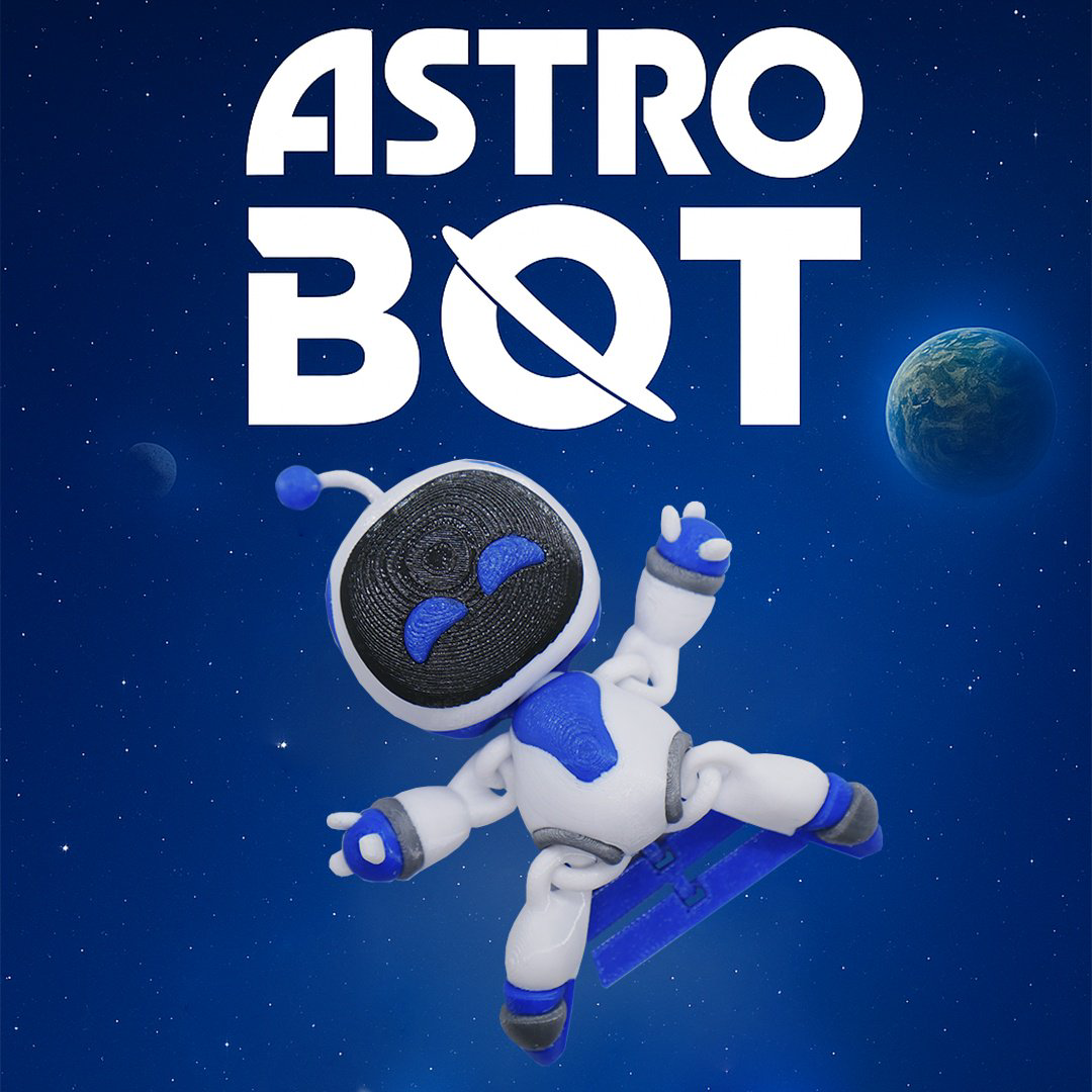 Подвижная игрушка starkids Astro Bot мультиколор