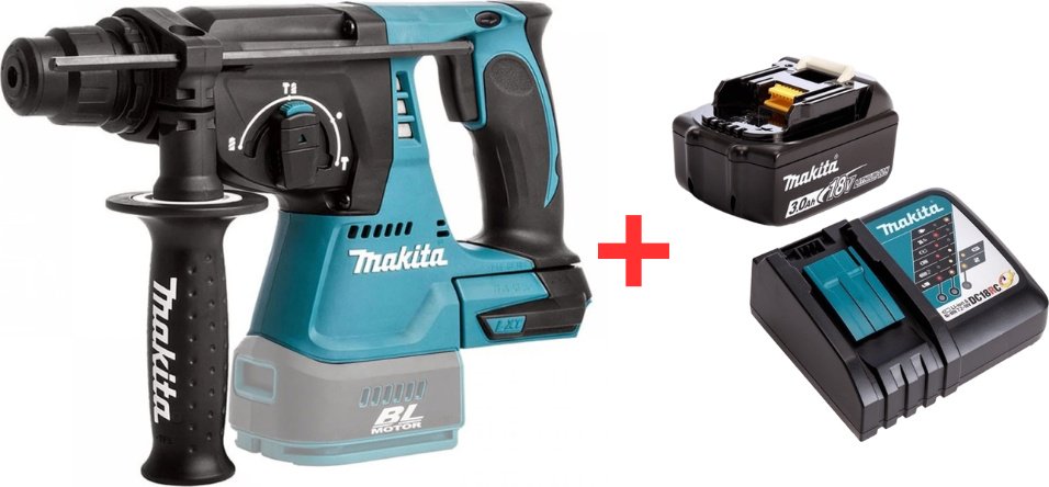 Перфоратор Makita DHR242Z (набор) 2.4 Дж, 18 В, SDS-Plus купить,NaN