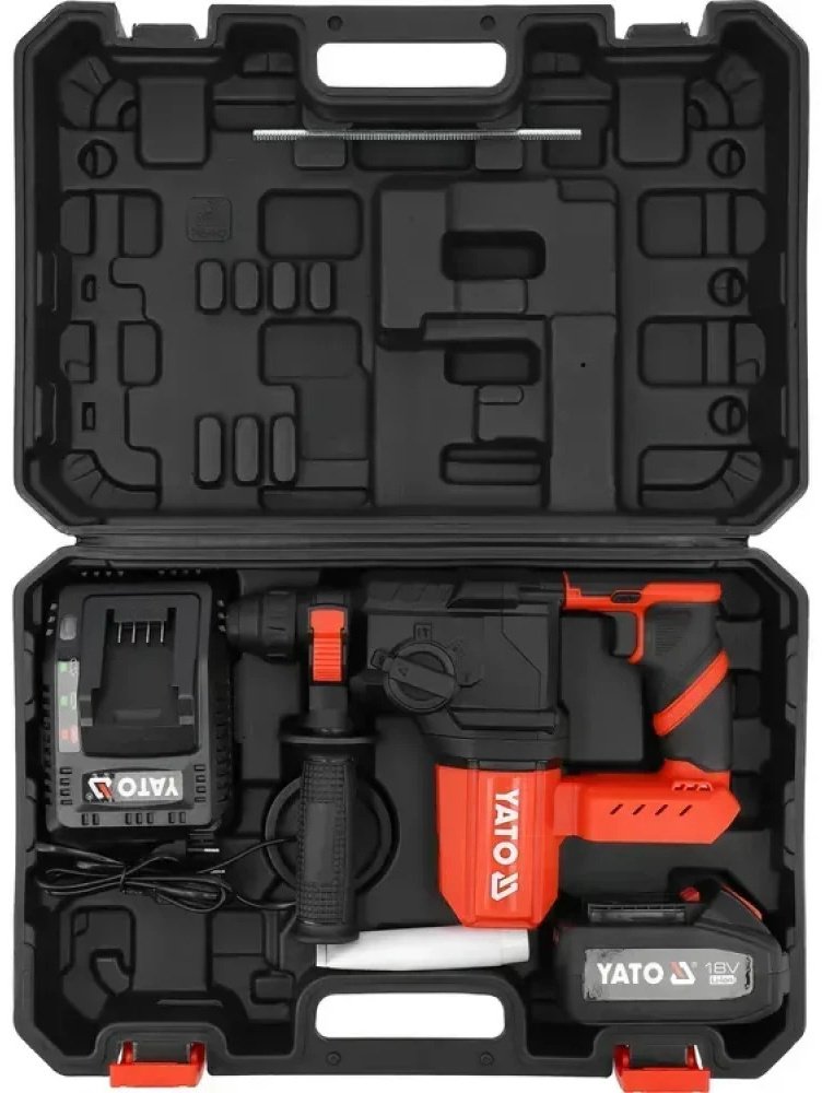 Перфоратор YATO YT-827721 2.5 Дж, 18 В, SDS-Plus купить,NaN