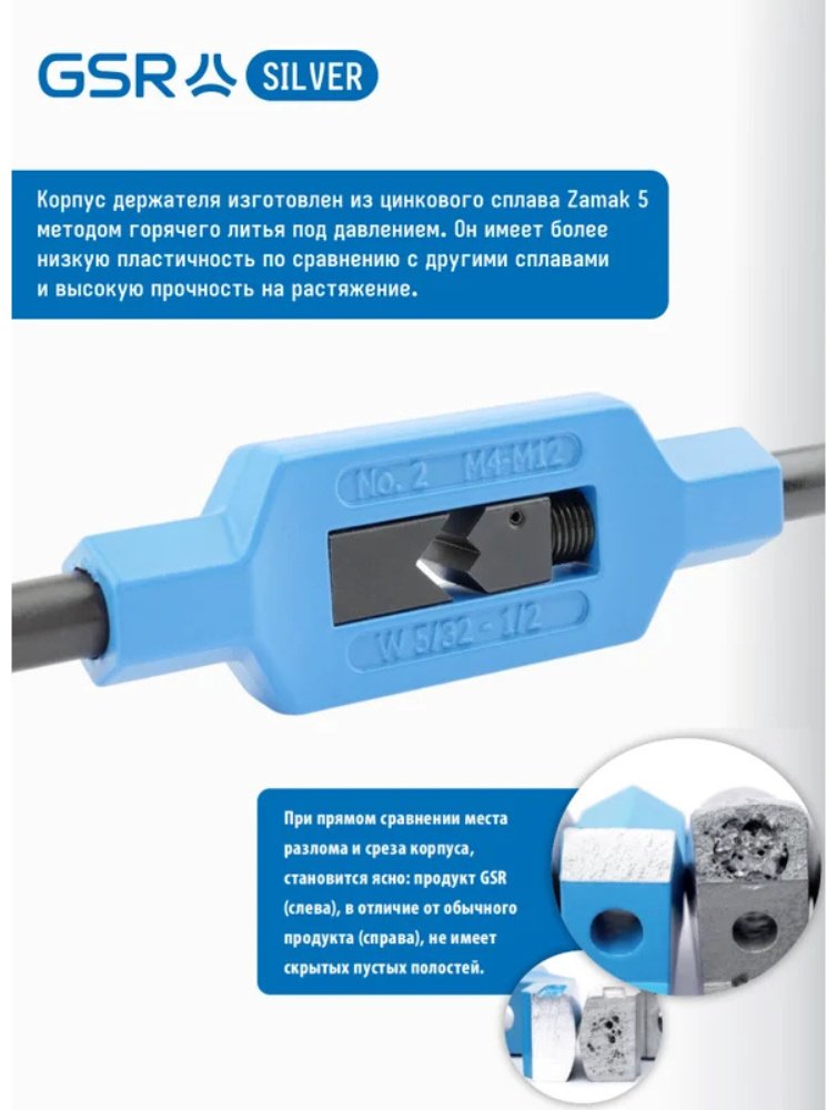 GSR вороток стандартный 8800060 Nr 3, M5-M20 купить,NaN