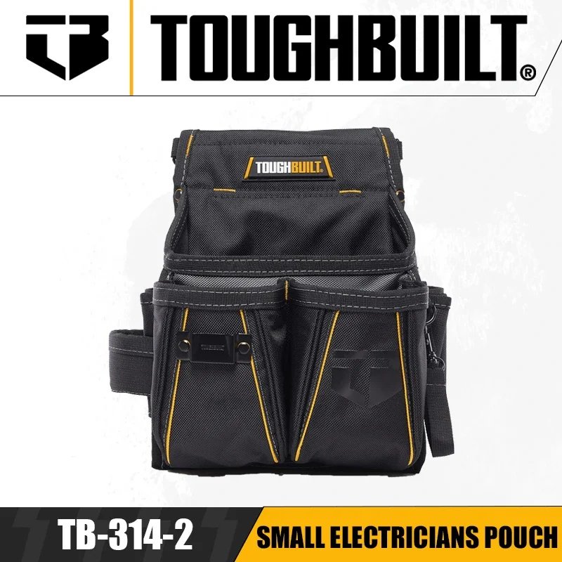 Toughbuilt поясная сумка TB-314-2 черный купить,NaN