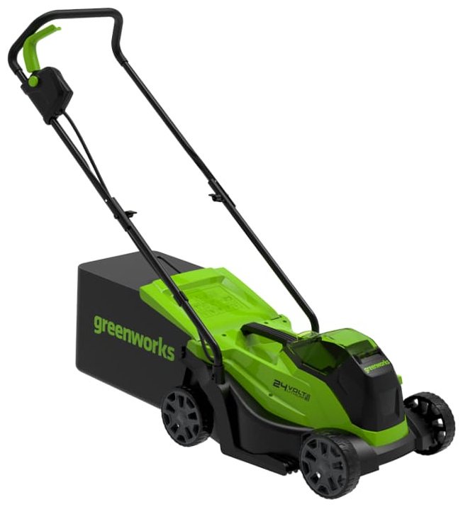 Газонокосилка колесная ручная Greenworks GD24LM33K4 / 2516107UB купить,NaN