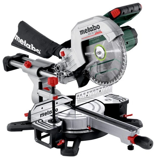Пила торцовочная Metabo KGS 18 LTX BL 254 (614254850) купить,NaN
