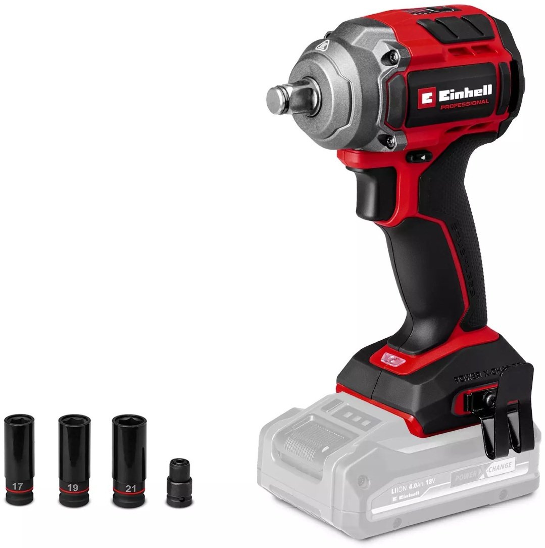 Гайковерт EINHELL TP-CW 18/350-C Li BL - Solo купить,NaN