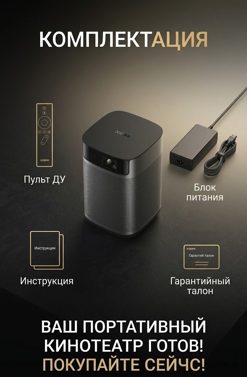 Проектор XGIMI MoGo 2 Pro gen2 серый купить,300298