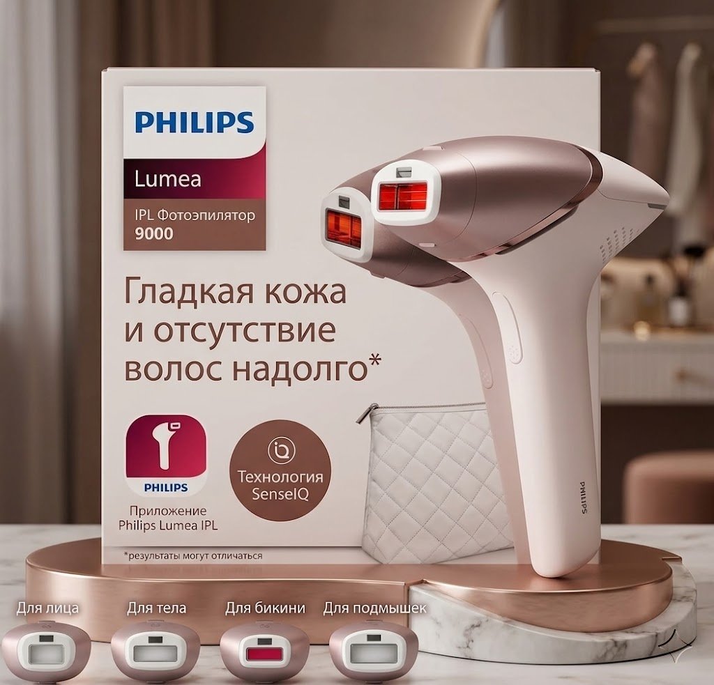 Philips фотоэпилятор Lumea BRI958 купить,NaN